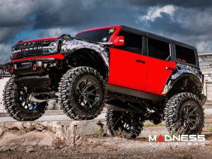 Ford Bronco Custom Wheels - HF6-4 by Vossen - Satin Black